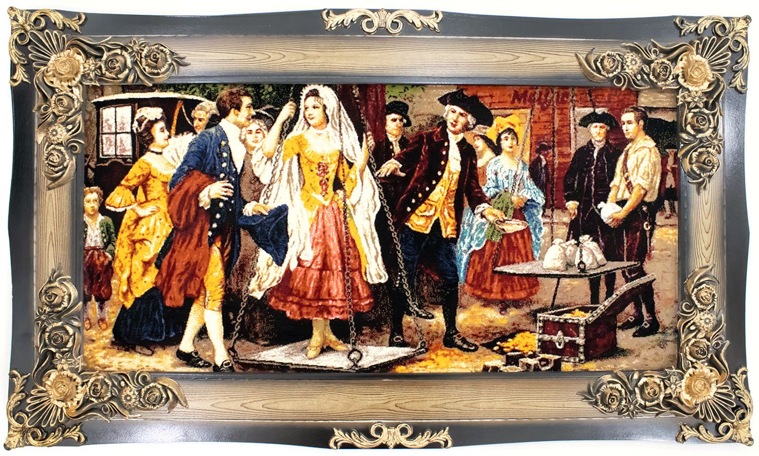 Bild-Teppich 120x70cm - Orientteppich