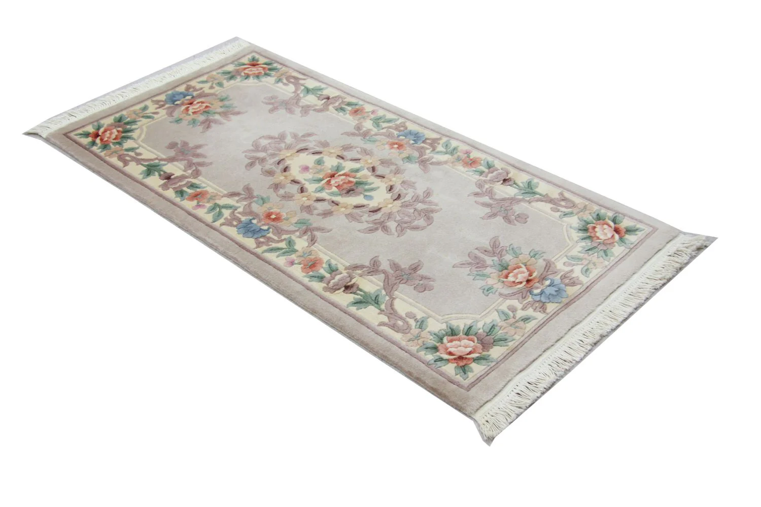 China Teppich 137 x 70 cm - silber - Image 5