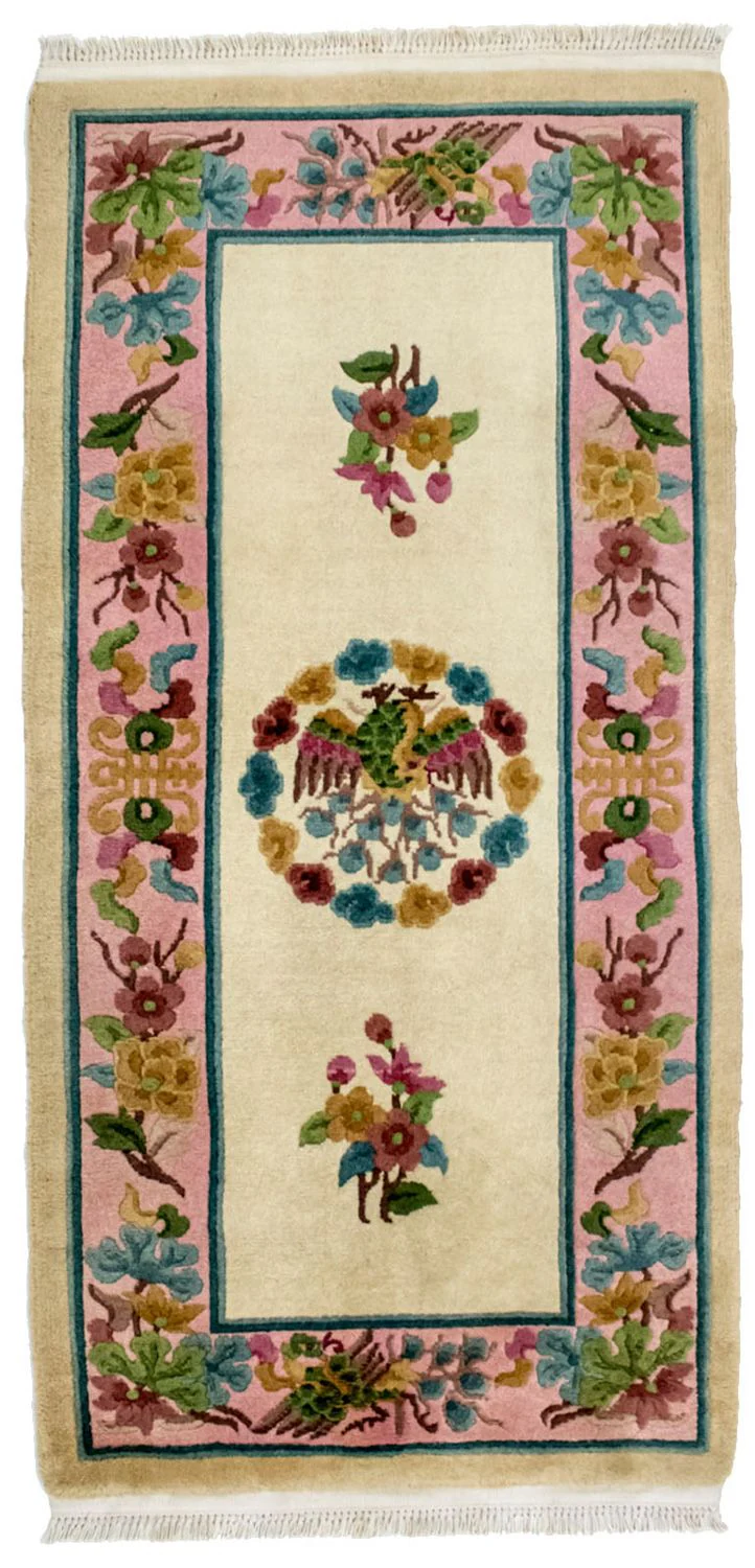 China Teppich 140x70cm - Orientteppich