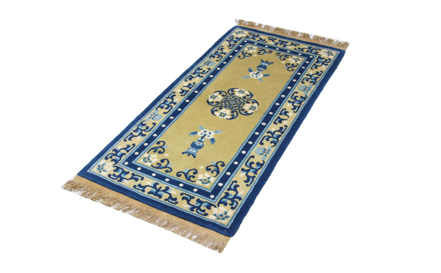China Teppich 152 x 76 cm - blau - Image 5