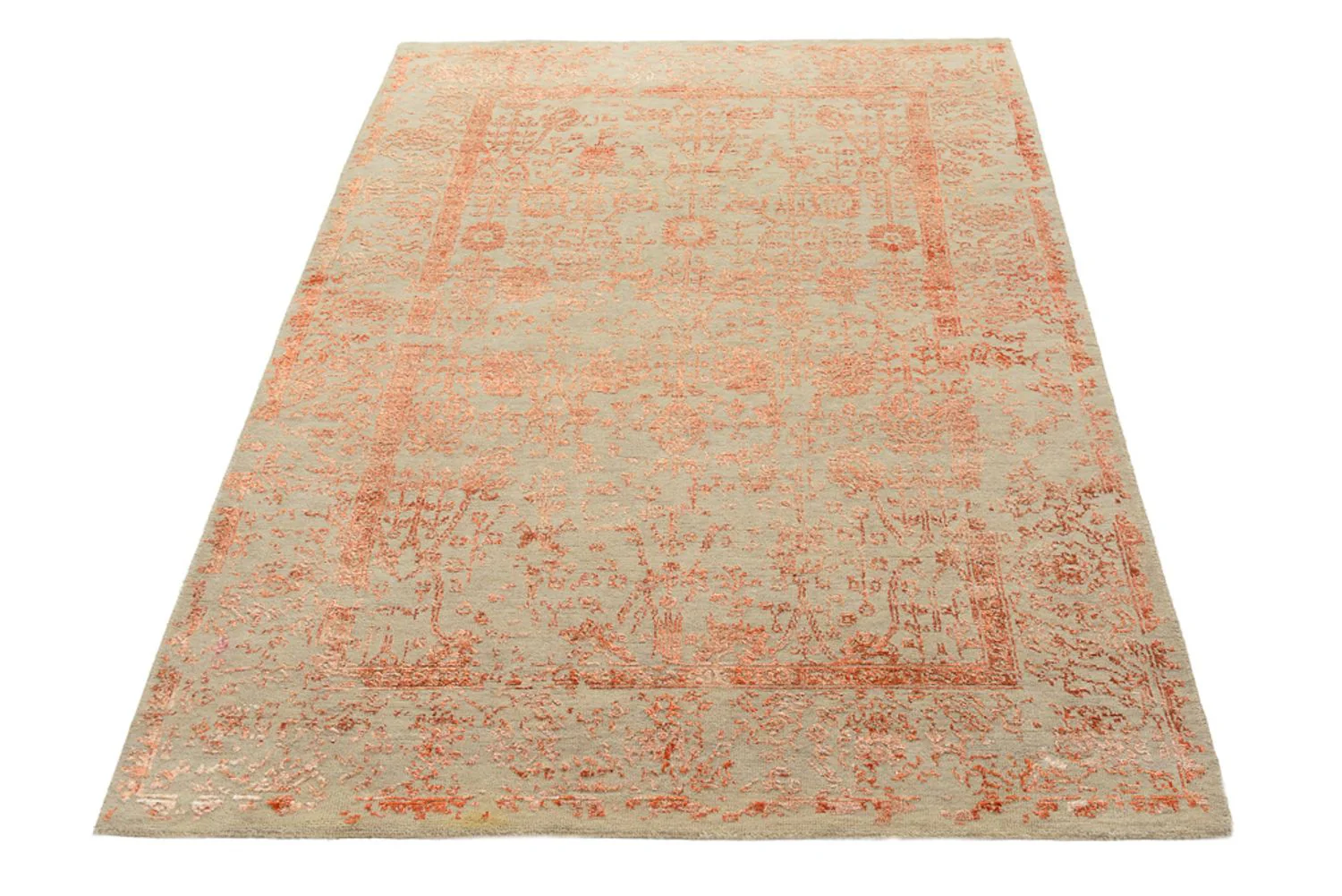 Designer Teppich - 182 x 125 cm - orange - Image 2