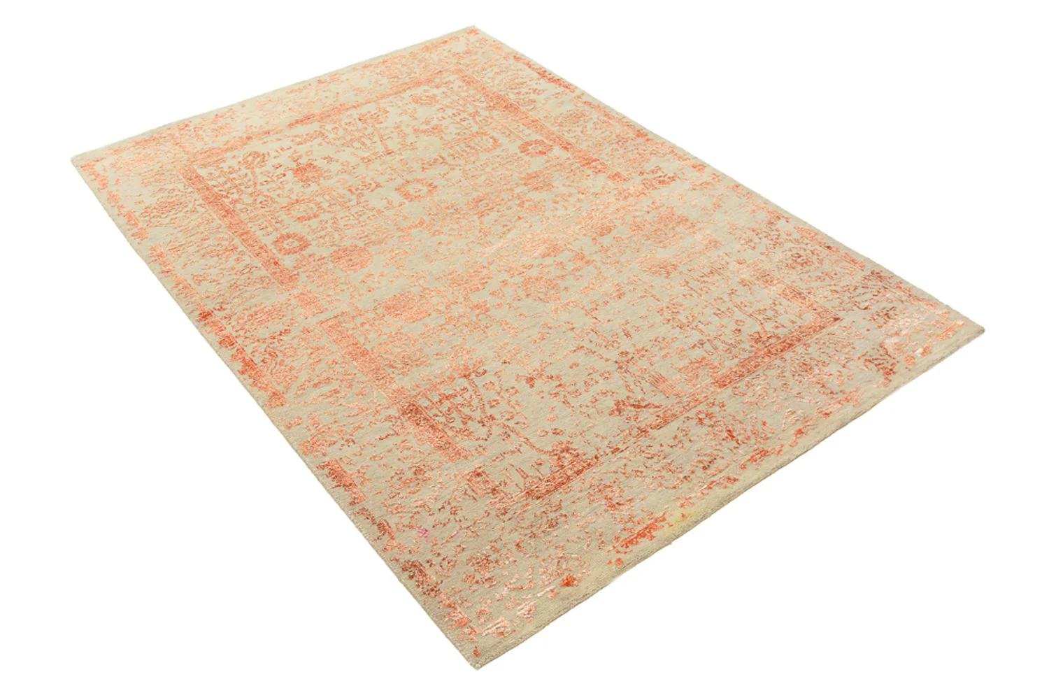 Designer Teppich - 182 x 125 cm - orange - Image 4