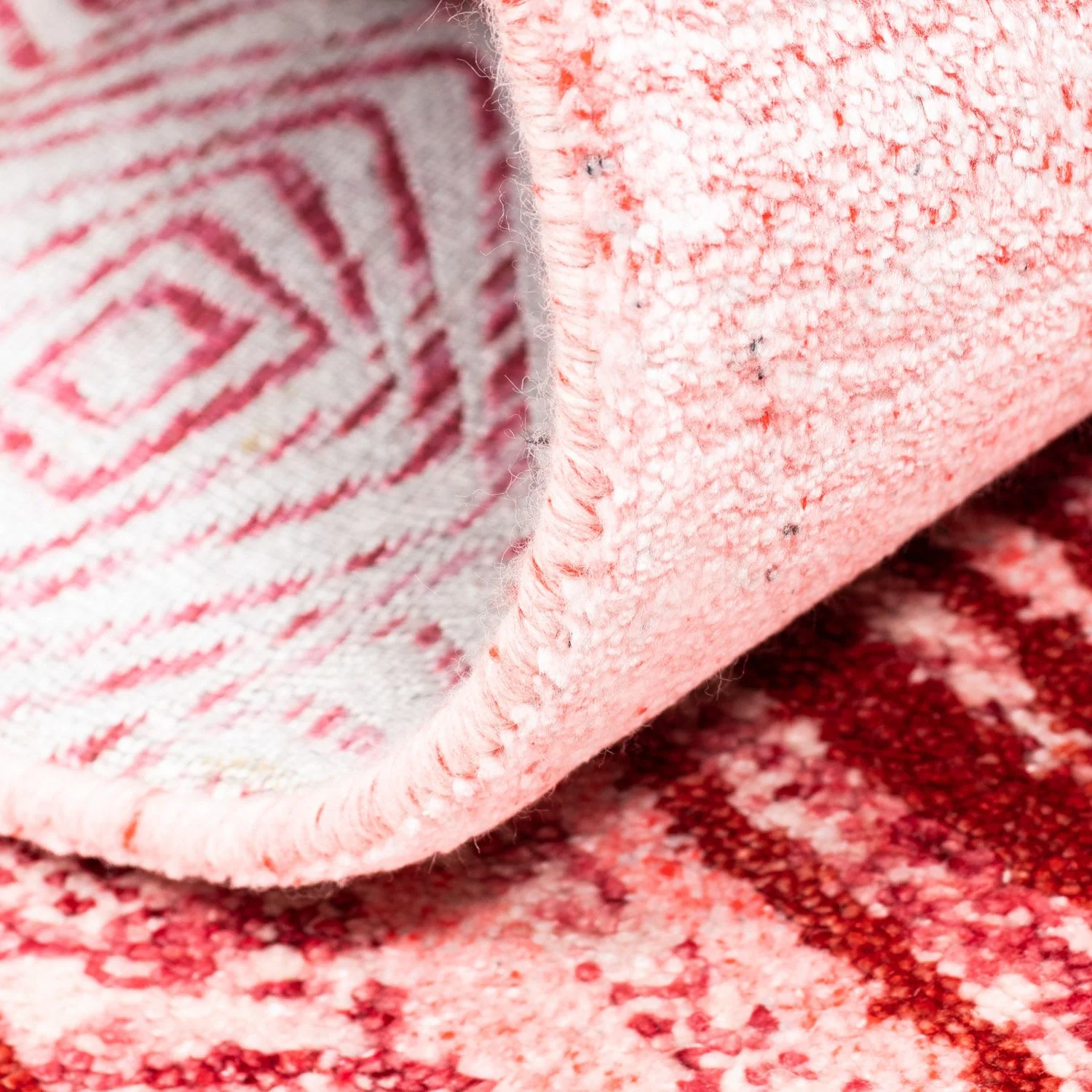 Designer Teppich 240 x 170 cm - rosa - Image 4