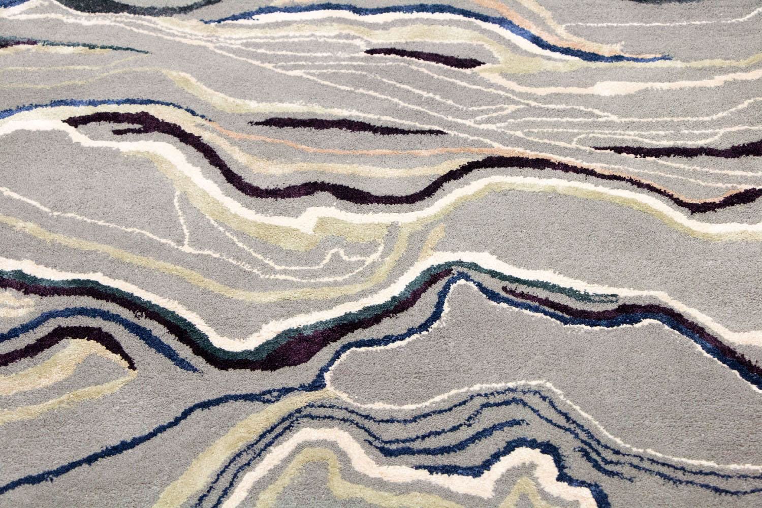Designer Teppich 243 x 153 cm Teppich Wohnzimmer - Image 2