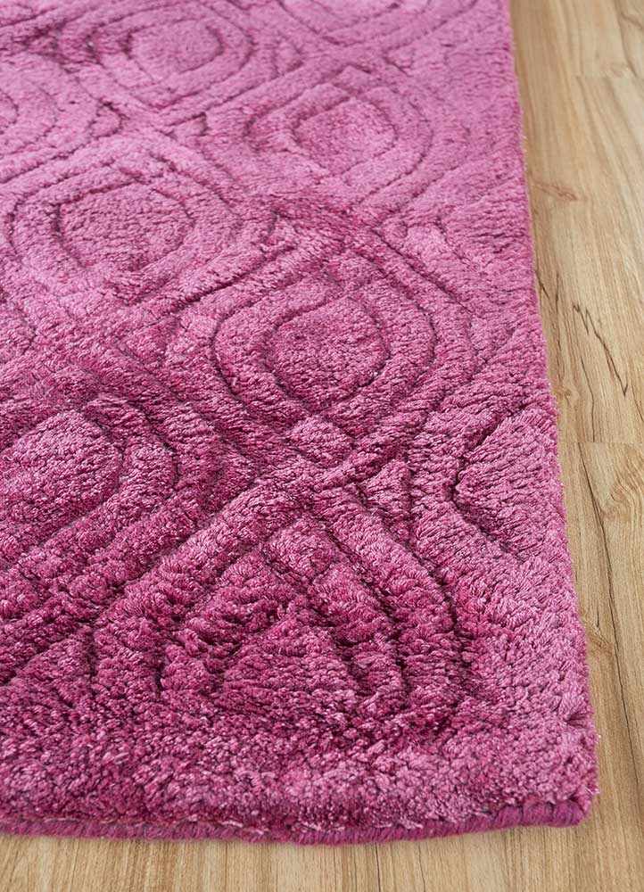 Designer Teppich - 270 x 180 cm - rosa - Image 3