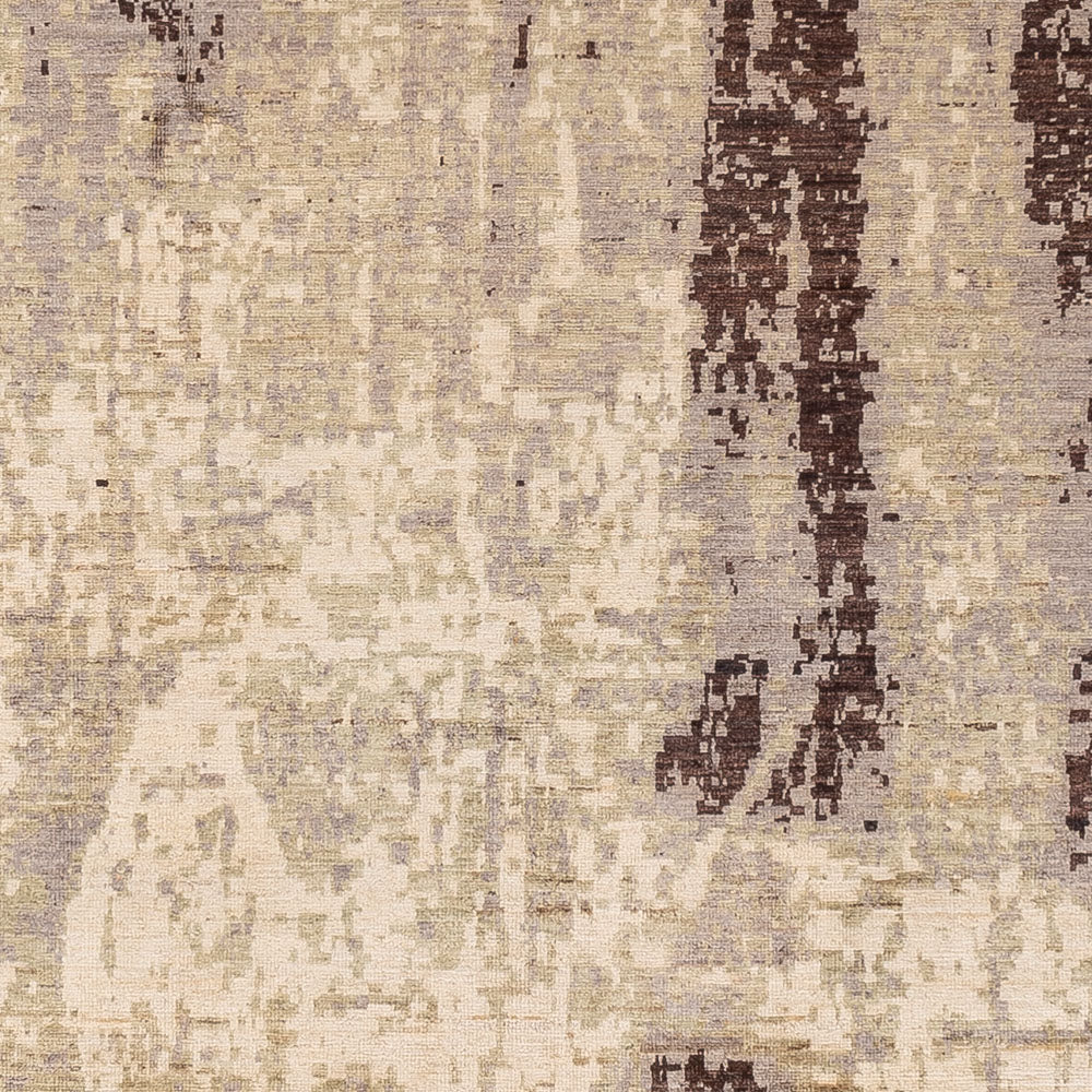 Designer Teppich - 300 x 209 cm - silber - Image 2