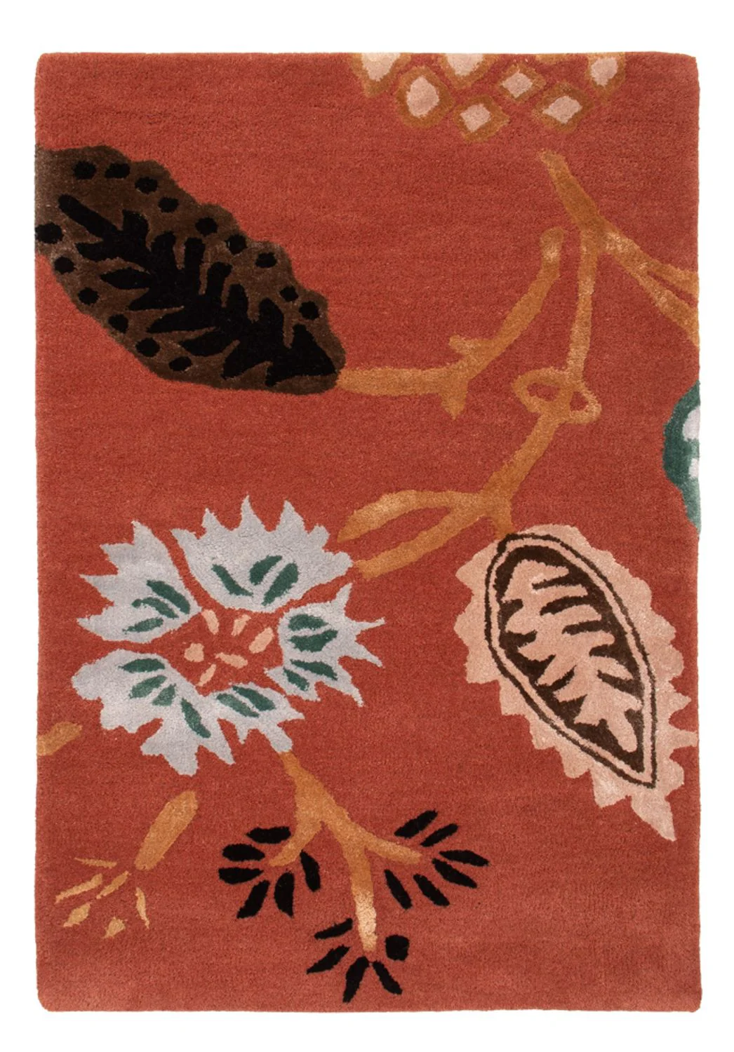 Designer Teppich - 90 x 60 cm - lachs