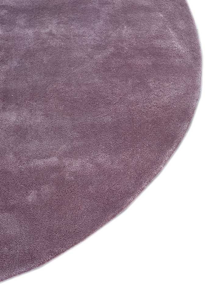 Designer Teppich rund  - 180 x 180 cm - lila - Image 3