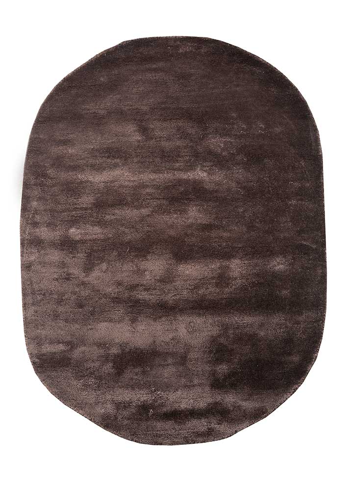 Designer Teppich sonderform  - 132 x 88 cm - beige