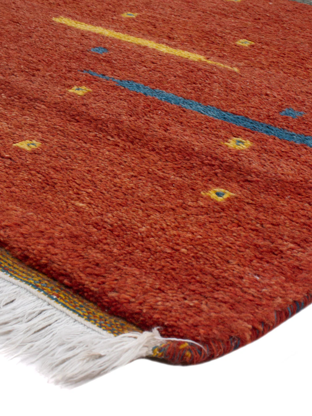 Gabbeh Teppich - Indus - 140 x 70 cm - rost - Image 4