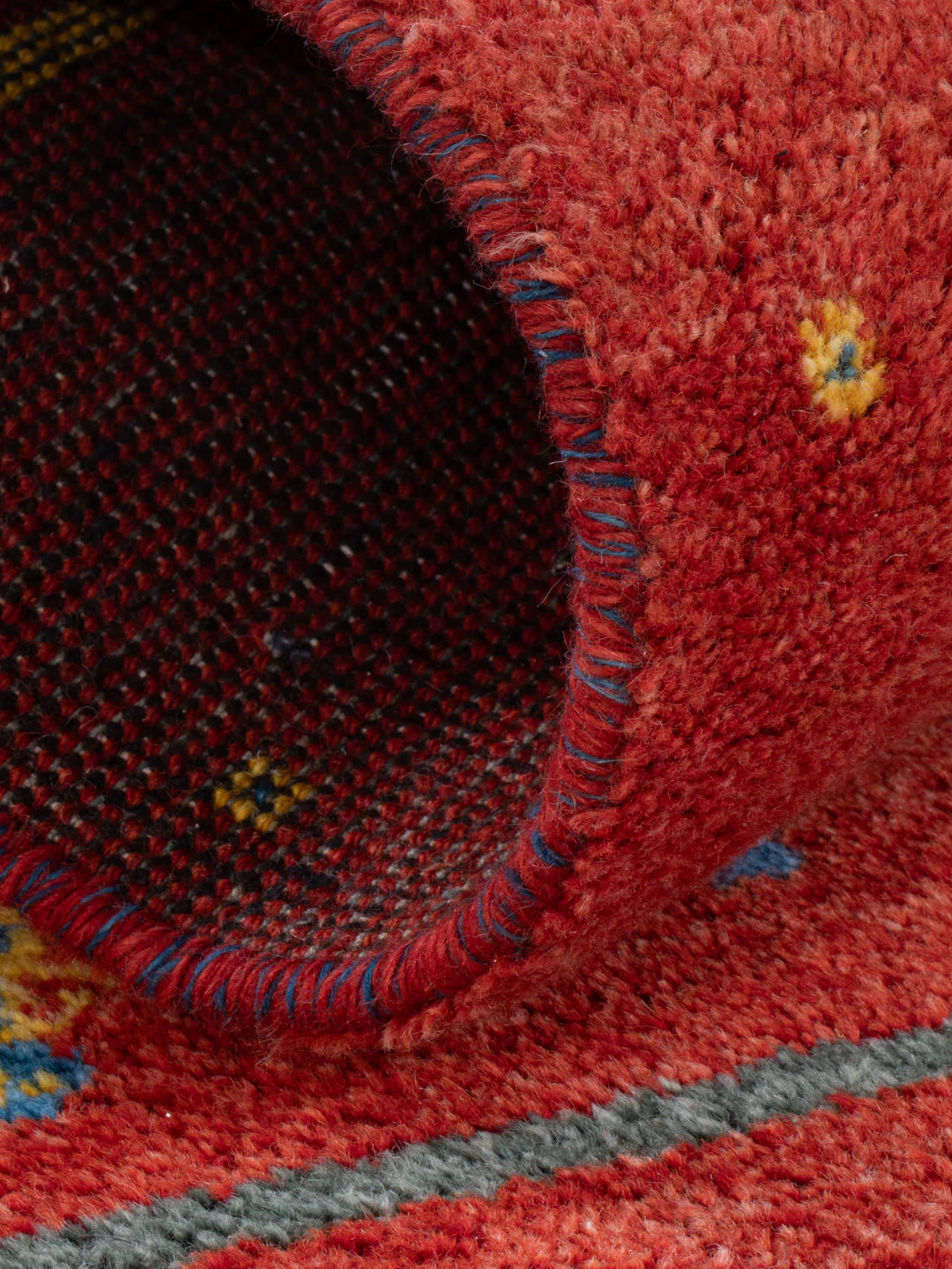 Gabbeh Teppich - Indus - 140 x 70 cm - rost - Image 5