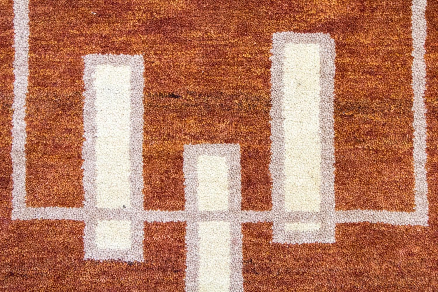 Gabbeh Teppich - Indus 140 x 70 cm - orange - Image 2