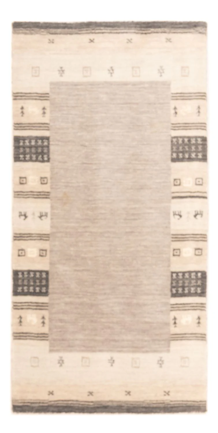 Gabbeh Teppich Indus 145x70cm - Wollteppich