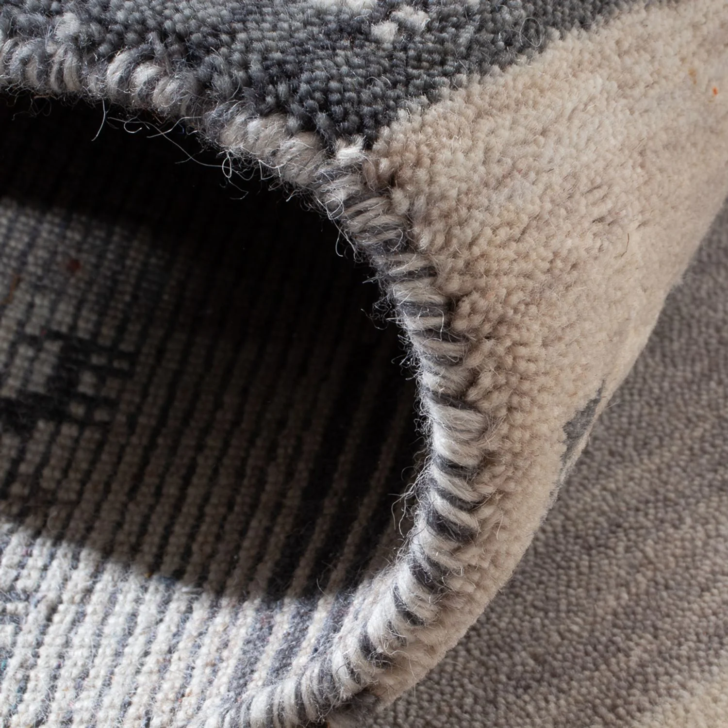Gabbeh Teppich Indus 145x70cm - Wollteppich - Image 3