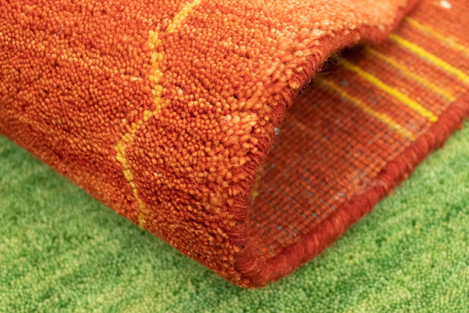 Gabbeh Teppich - Indus 180 x 120 cm - grün - Image 5