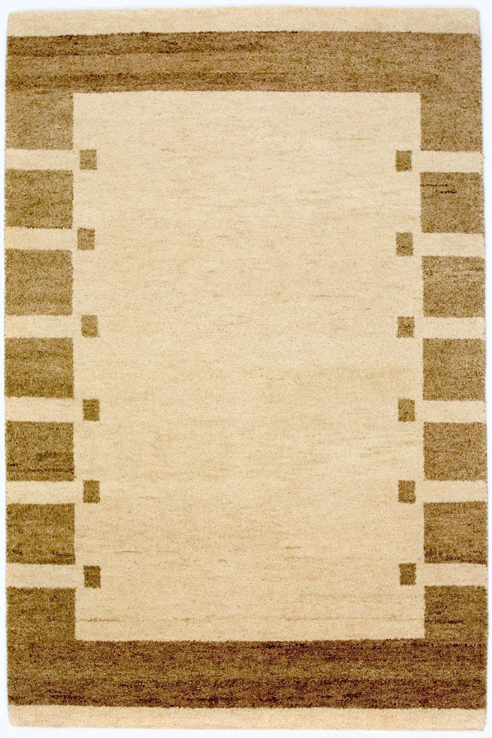 Gabbeh Teppich Indus 185x122cm - Wollteppich