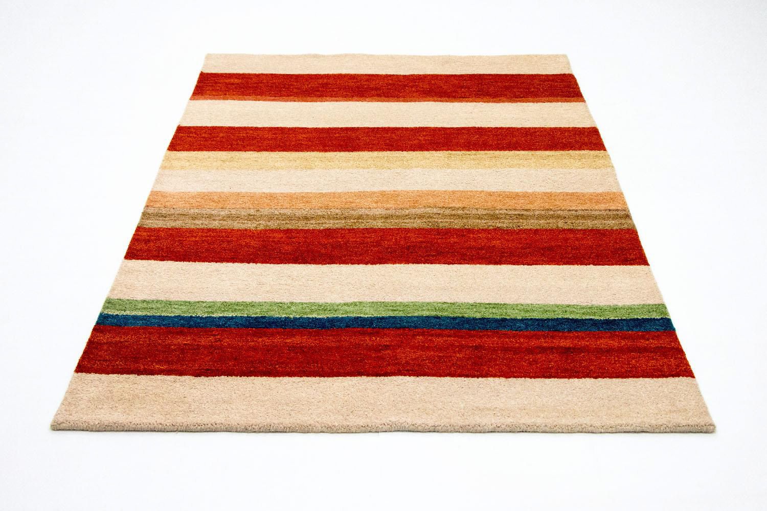 Gabbeh Teppich - Indus 196 x 139 cm - bunt - Image 5