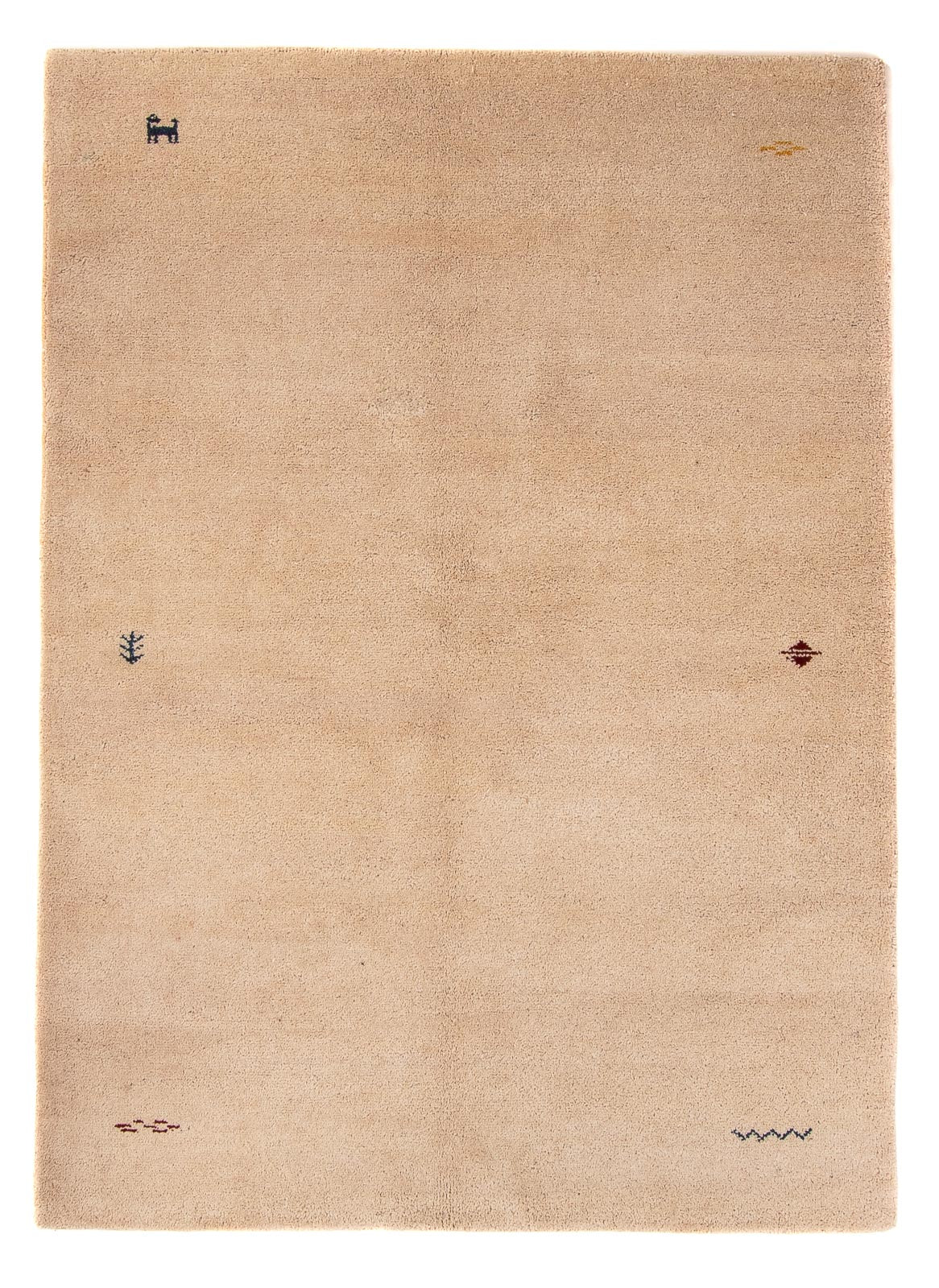 Gabbeh Teppich Indus 200x140cm - Wollteppich