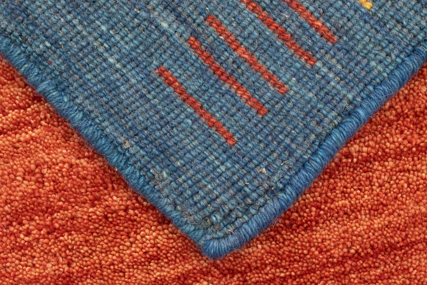 Gabbeh Teppich - Indus 200 x 80 cm - rot - Image 4