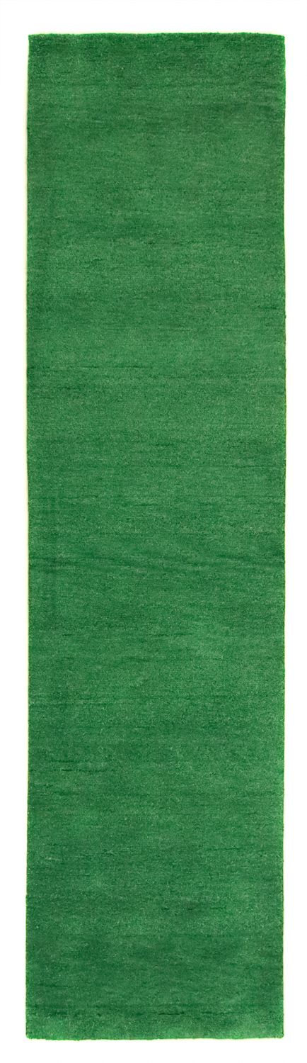 Gabbeh Teppich - Indus 200 x 80 cm - grün