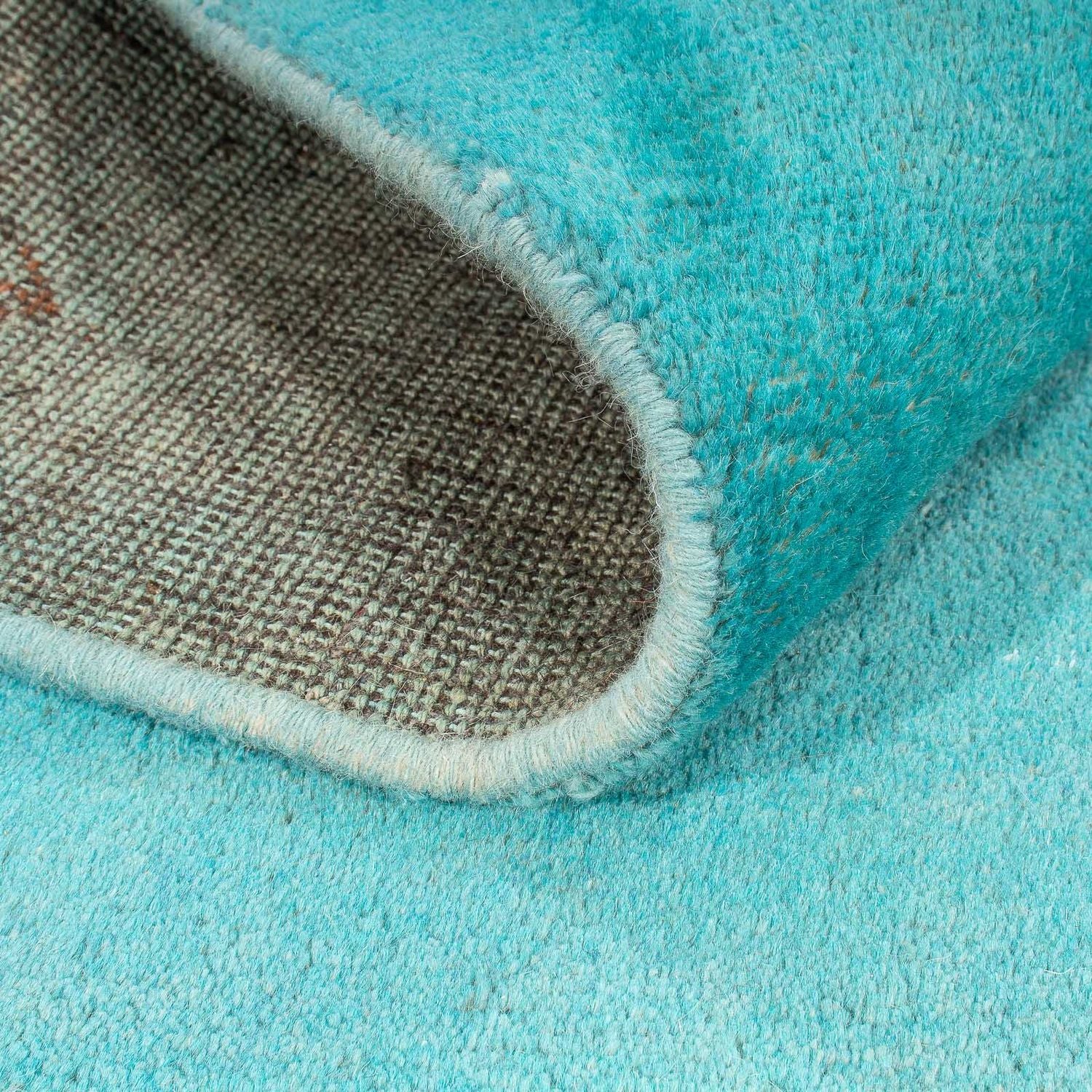 Gabbeh Teppich - Indus 237 x 165 cm - hellblau - Image 4