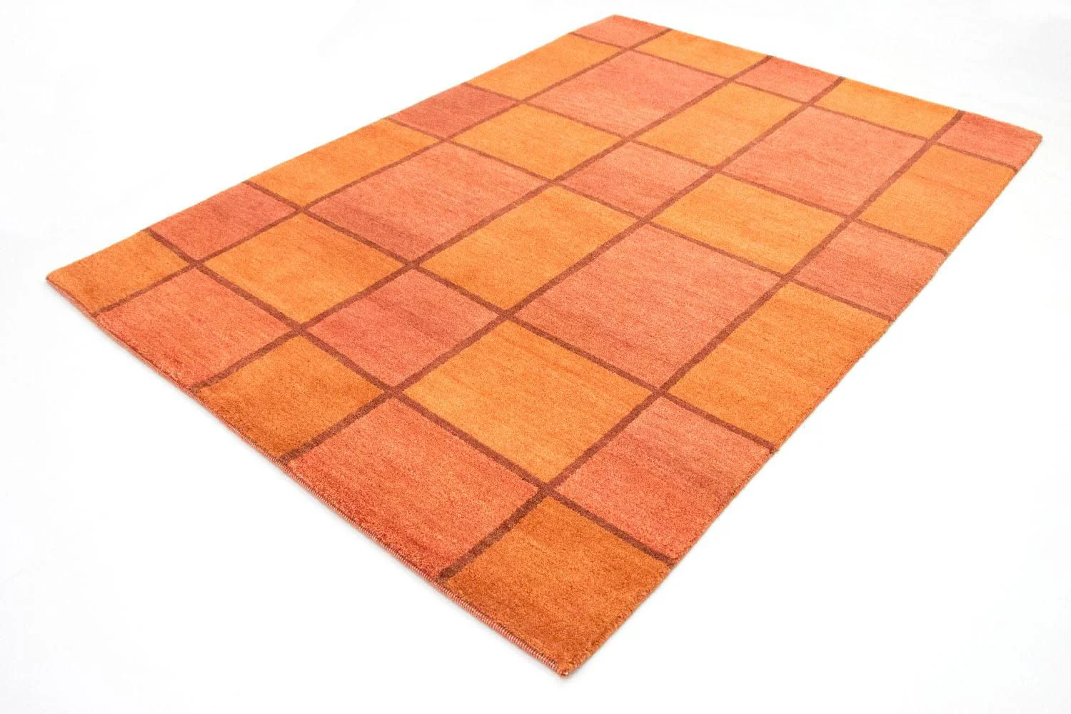 Gabbeh Teppich - Indus 239 x 168 cm - orange - Image 4