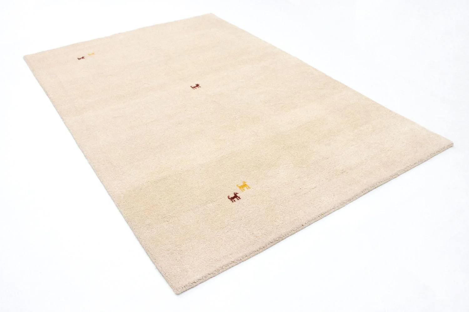 Gabbeh Teppich - Indus 240 x 170 cm - beige - Image 4