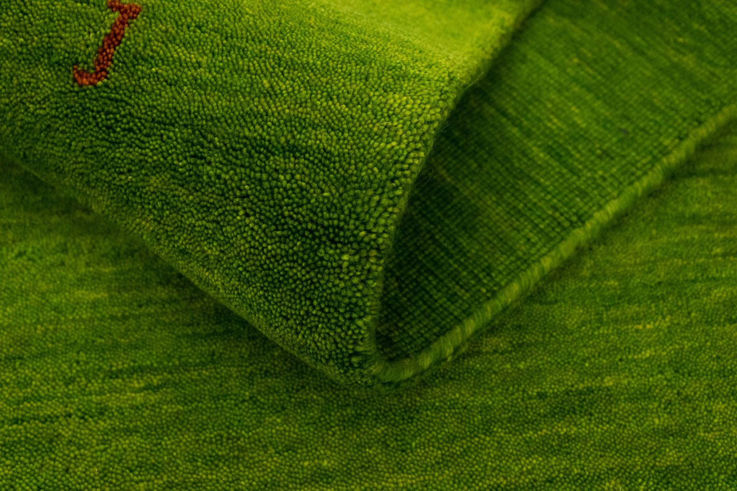 Gabbeh Teppich - Indus 240 x 80 cm - grün - Image 4