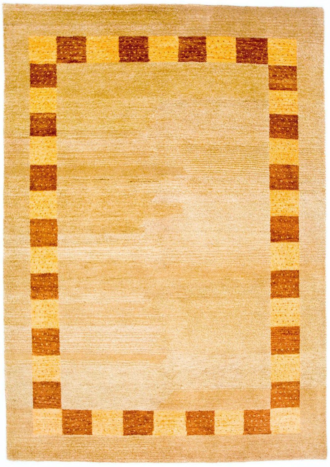 Gabbeh Teppich Indus 242x175cm - Wollteppich