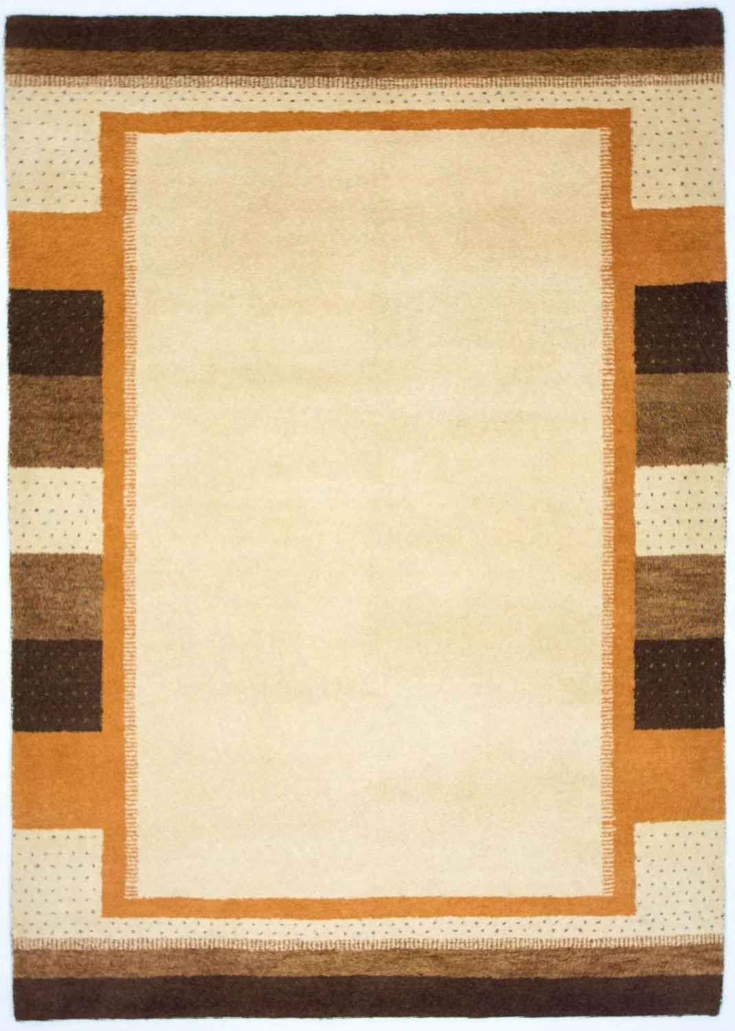 Gabbeh Teppich Indus 243x171cm - Wollteppich