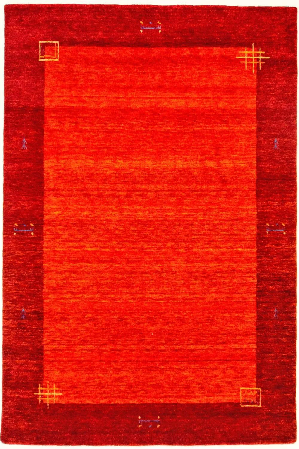 Gabbeh Teppich - Indus 300 x 200 cm - rost