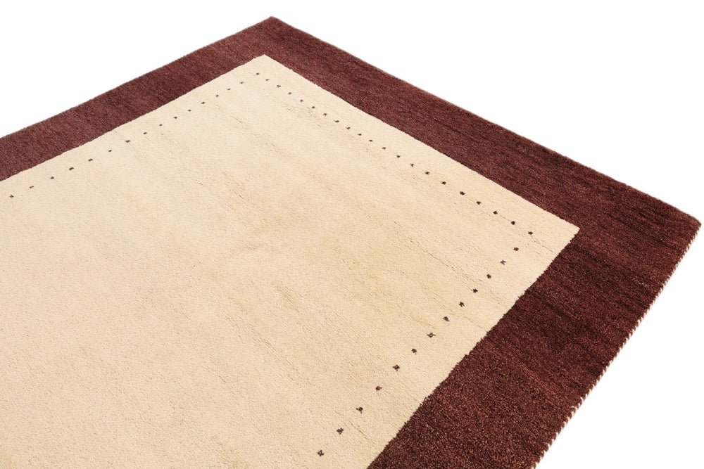 Gabbeh Teppich - Indus - 301 x 197 cm - beige - Image 4