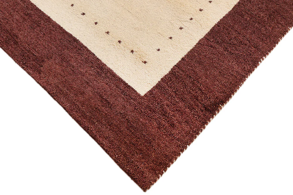 Gabbeh Teppich - Indus - 301 x 197 cm - beige - Image 5