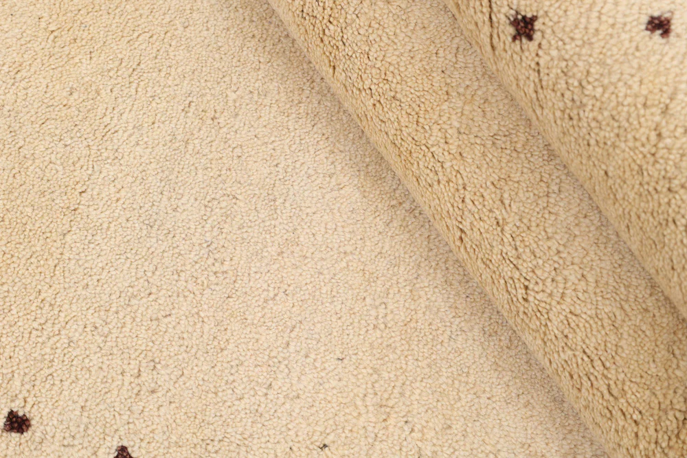 Gabbeh Teppich - Indus - 301 x 197 cm - beige - Image 9