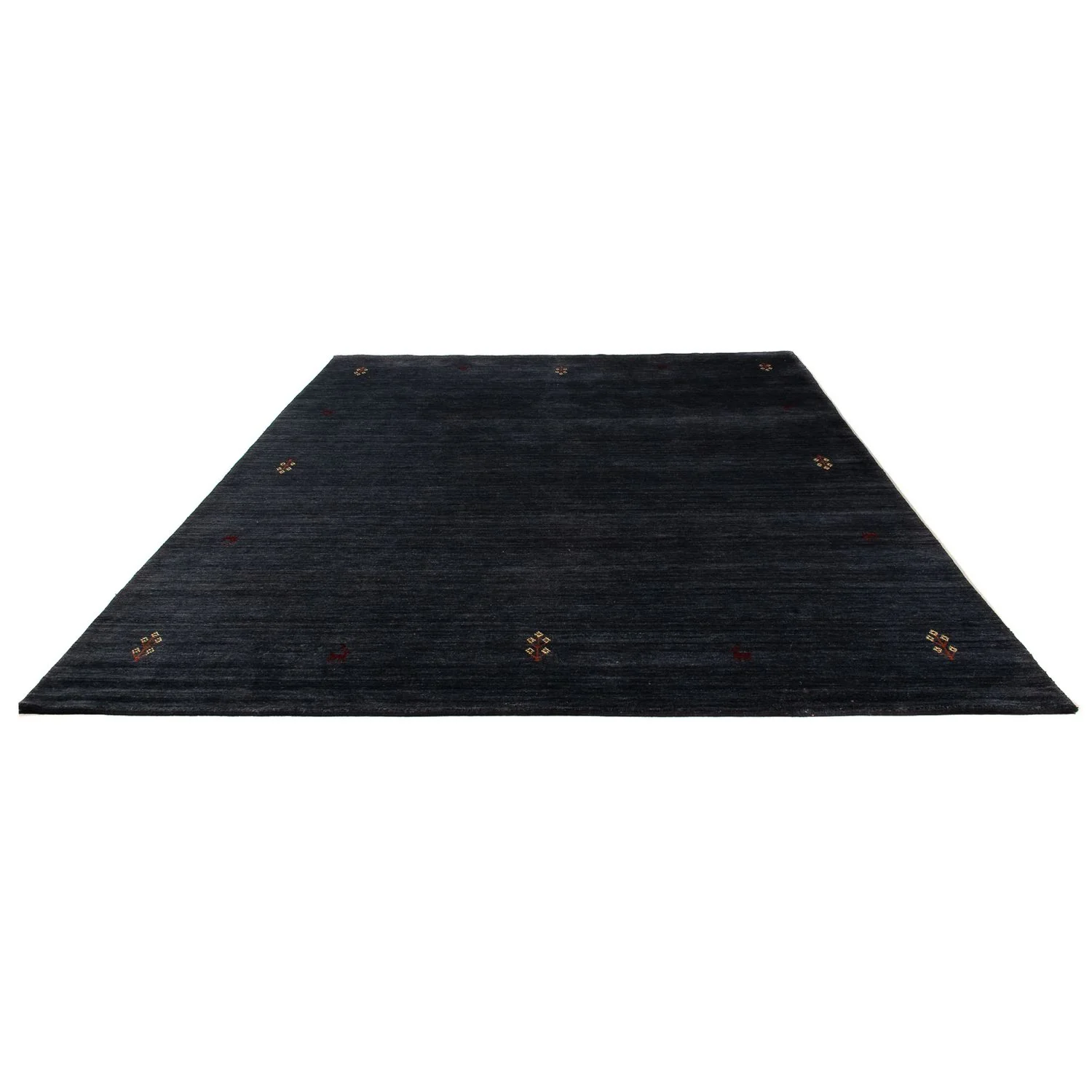 Gabbeh Teppich - Indus 345 x 245 cm - dunkelblau - Image 5