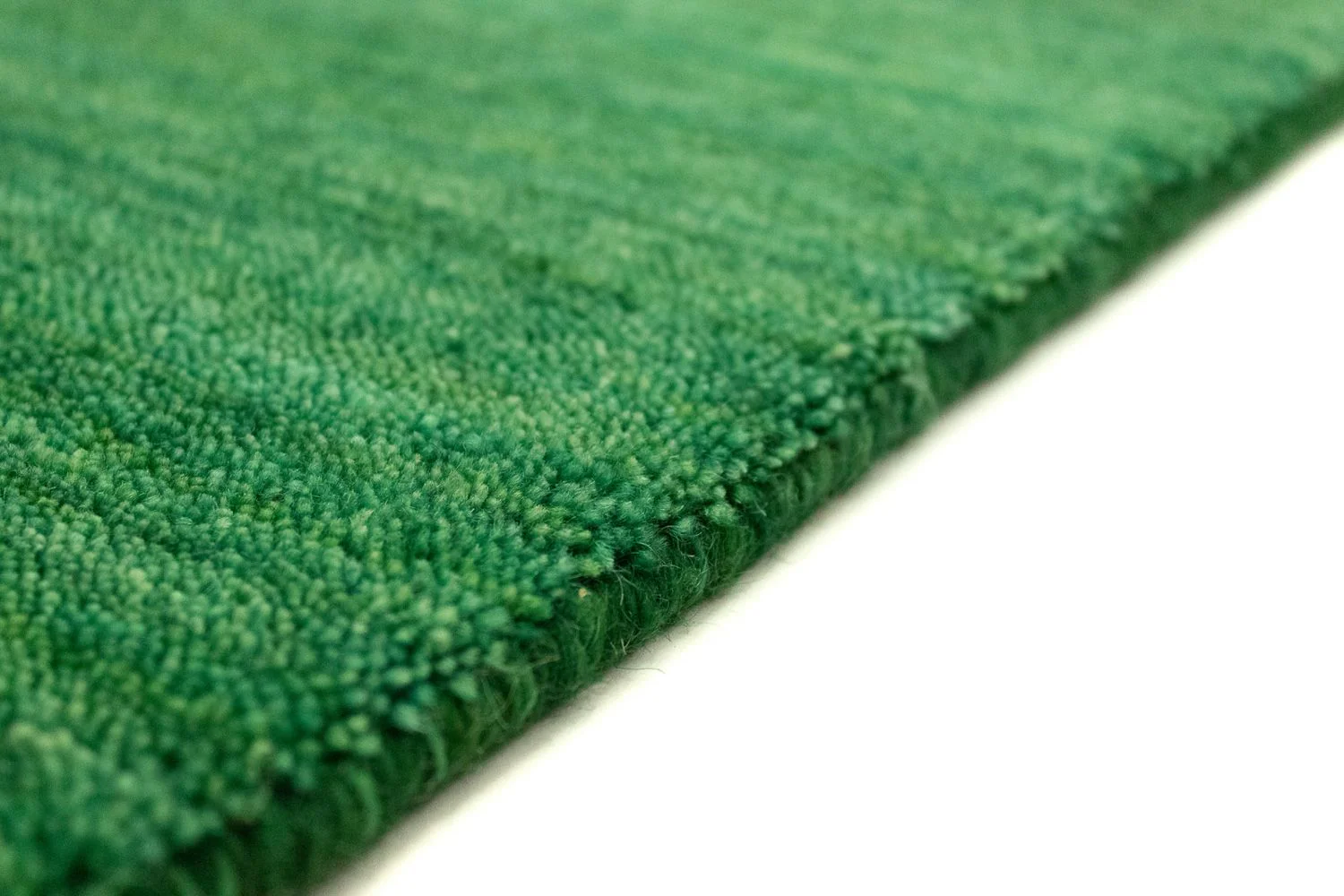 Gabbeh Teppich - Indus 400 x 80 cm - dunkelgrün - Image 2