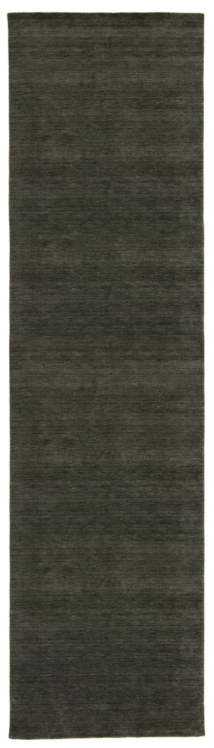 Gabbeh Teppich - Indus 400 x 80 cm - grün