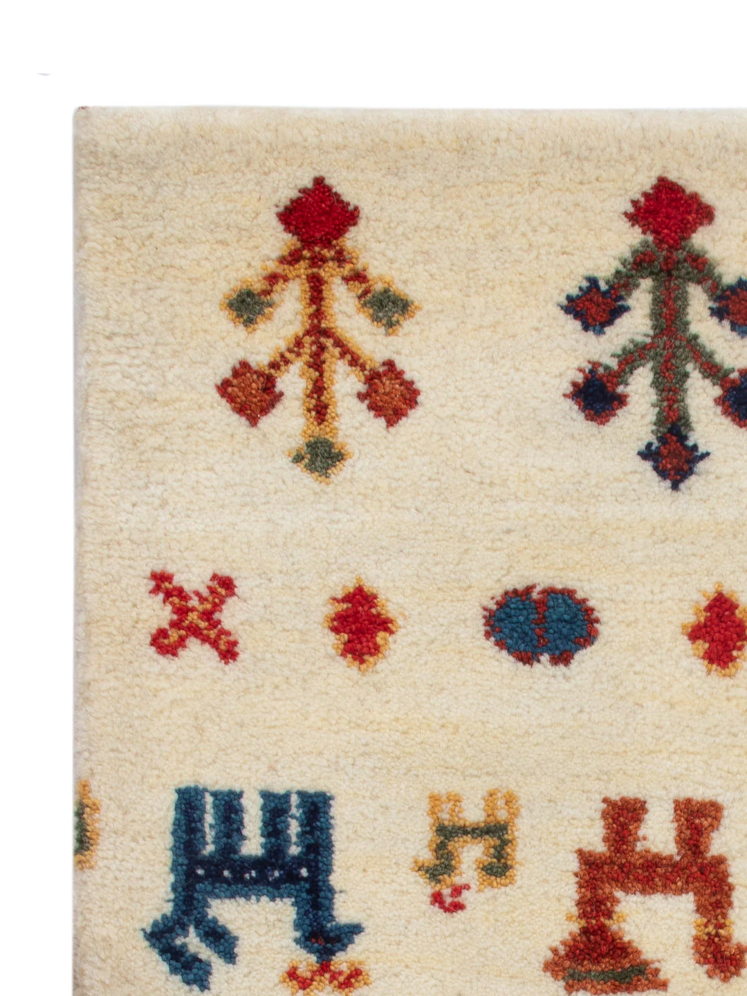 Gabbeh Teppich Indus 90x60cm - Wollteppich - Image 3