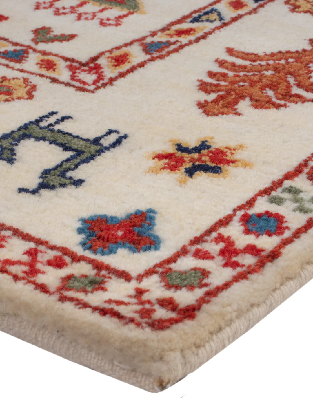 Gabbeh Teppich Indus 90x60cm - Wollteppich - Image 4
