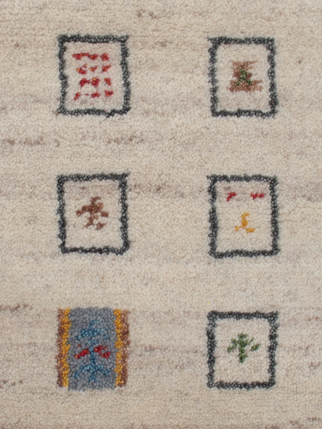 Gabbeh Teppich Indus 90x60cm - Wollteppich - Image 2