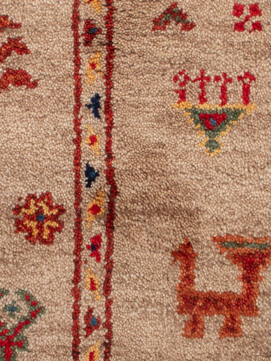 Gabbeh Teppich Indus 90x60cm - Wollteppich - Image 2