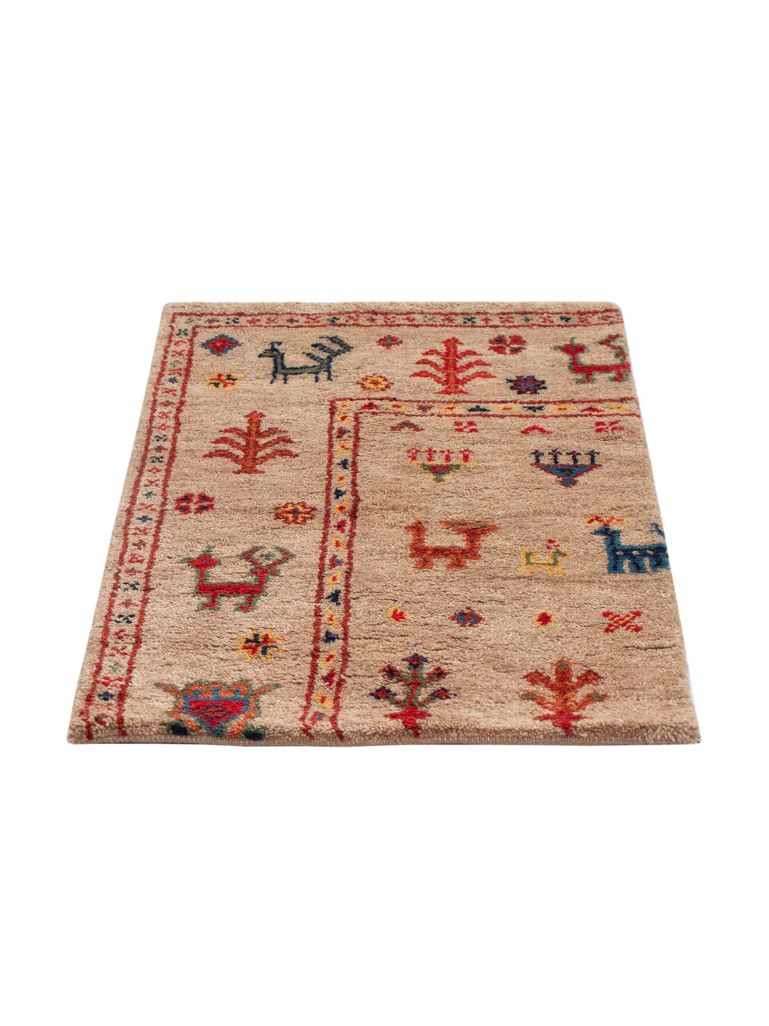 Gabbeh Teppich Indus 90x60cm - Wollteppich - Image 6