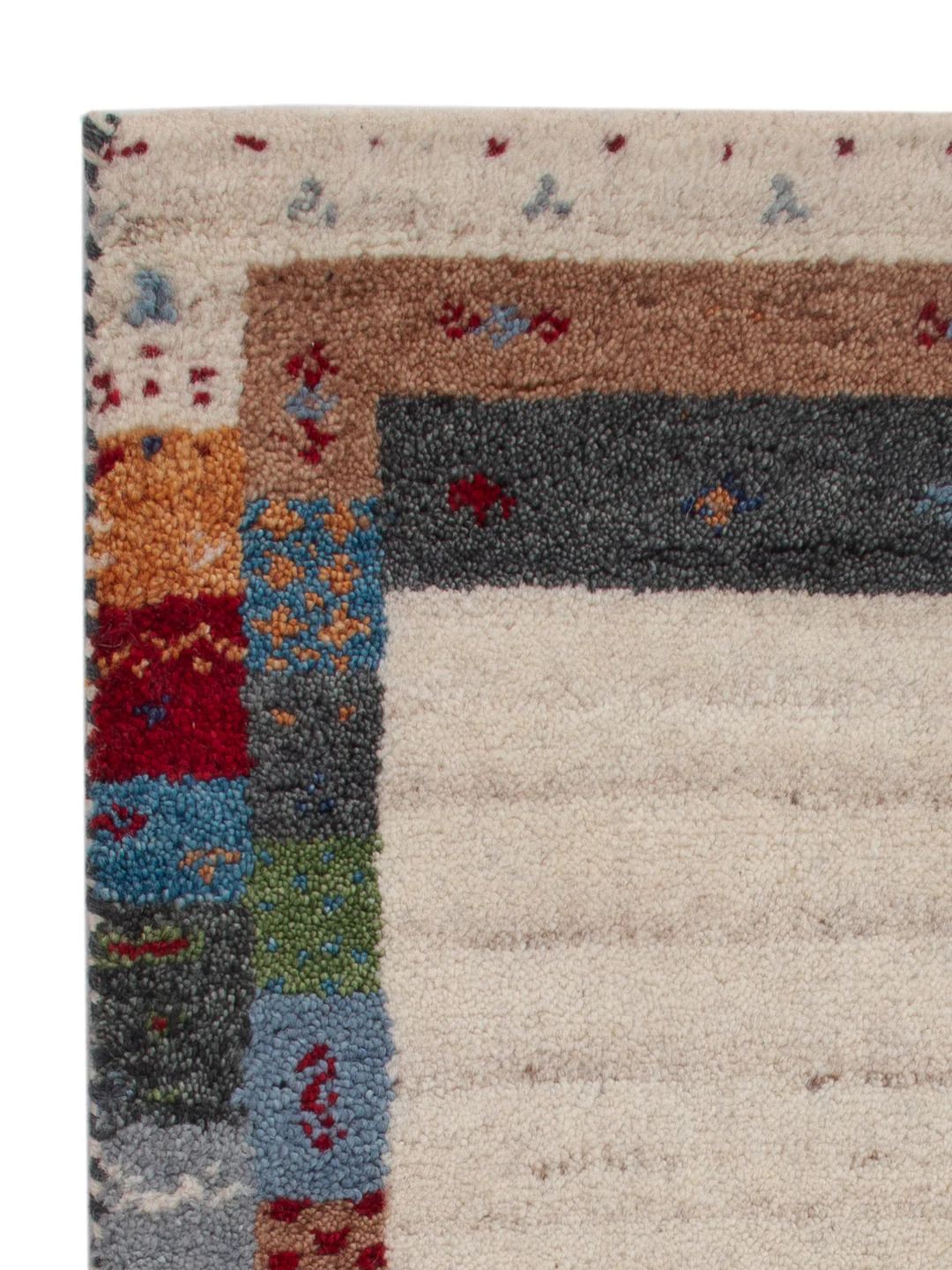 Gabbeh Teppich Indus 90x60cm - Wollteppich - Image 3