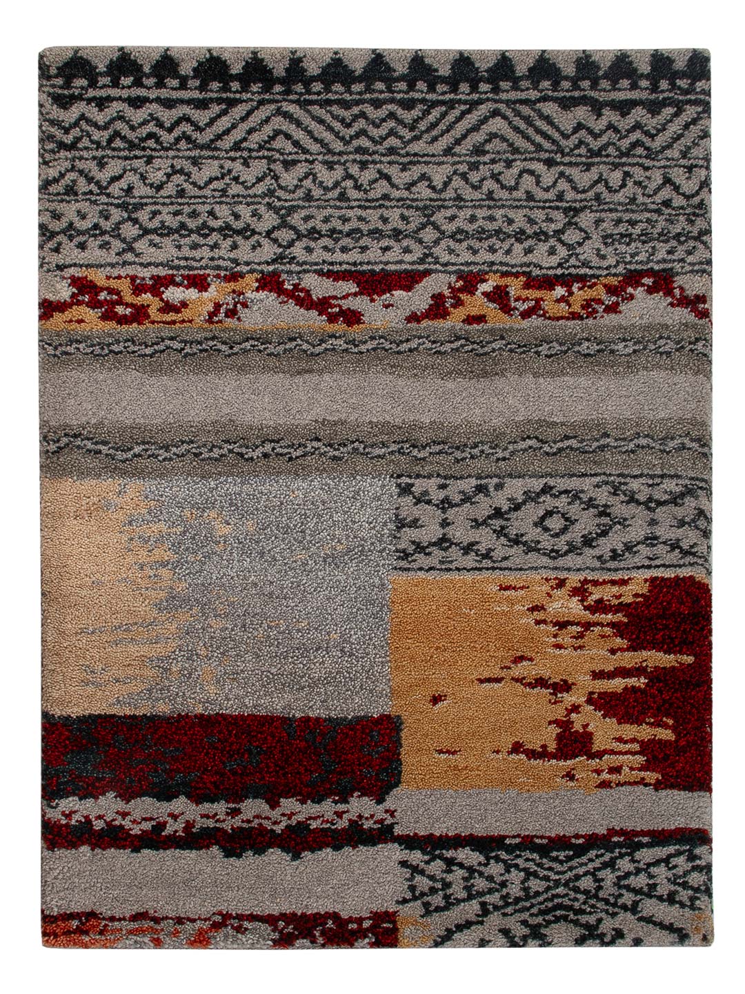 Gabbeh Teppich Indus 90x60cm - Wollteppich