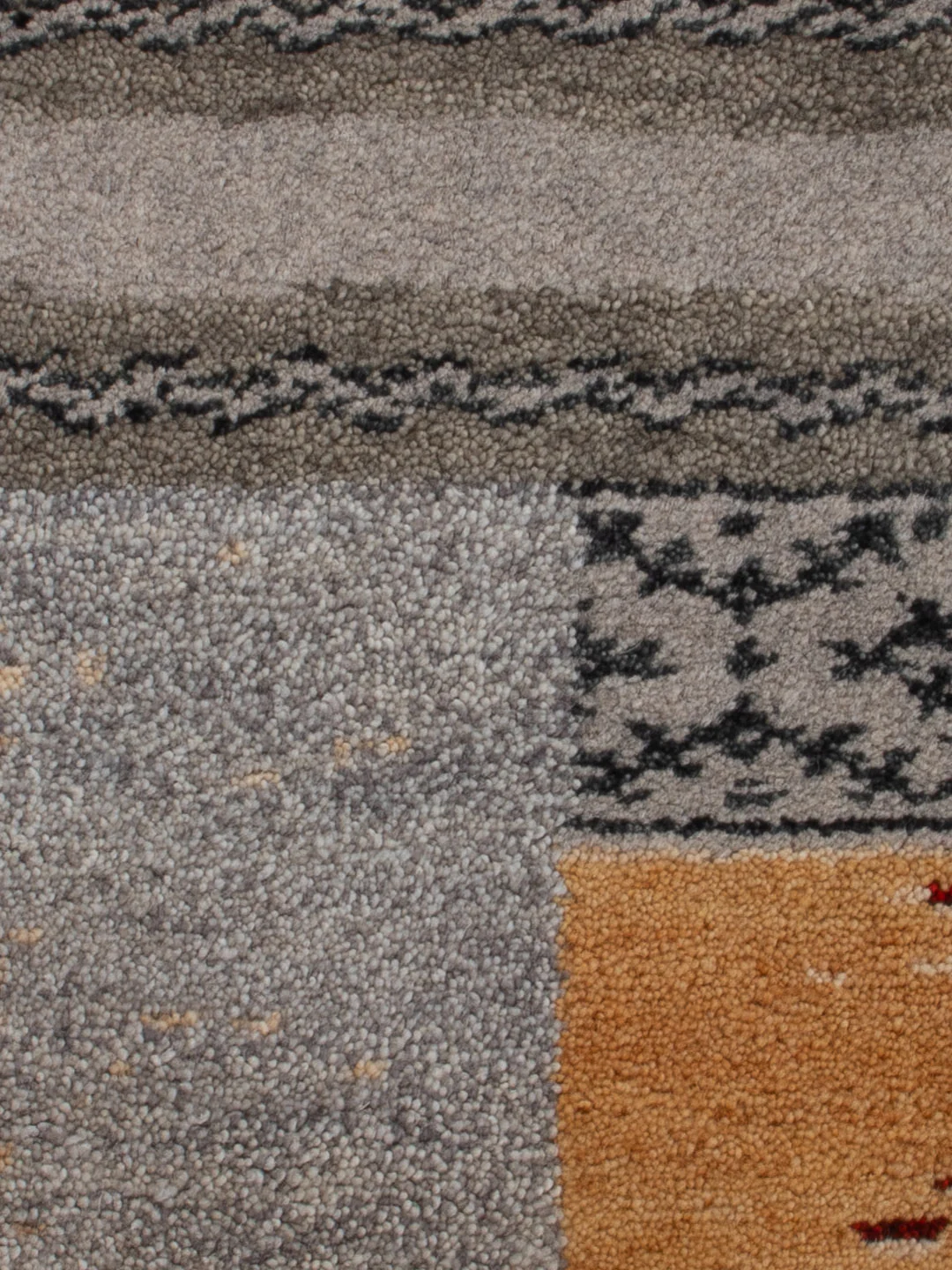 Gabbeh Teppich Indus 90x60cm - Wollteppich - Image 2