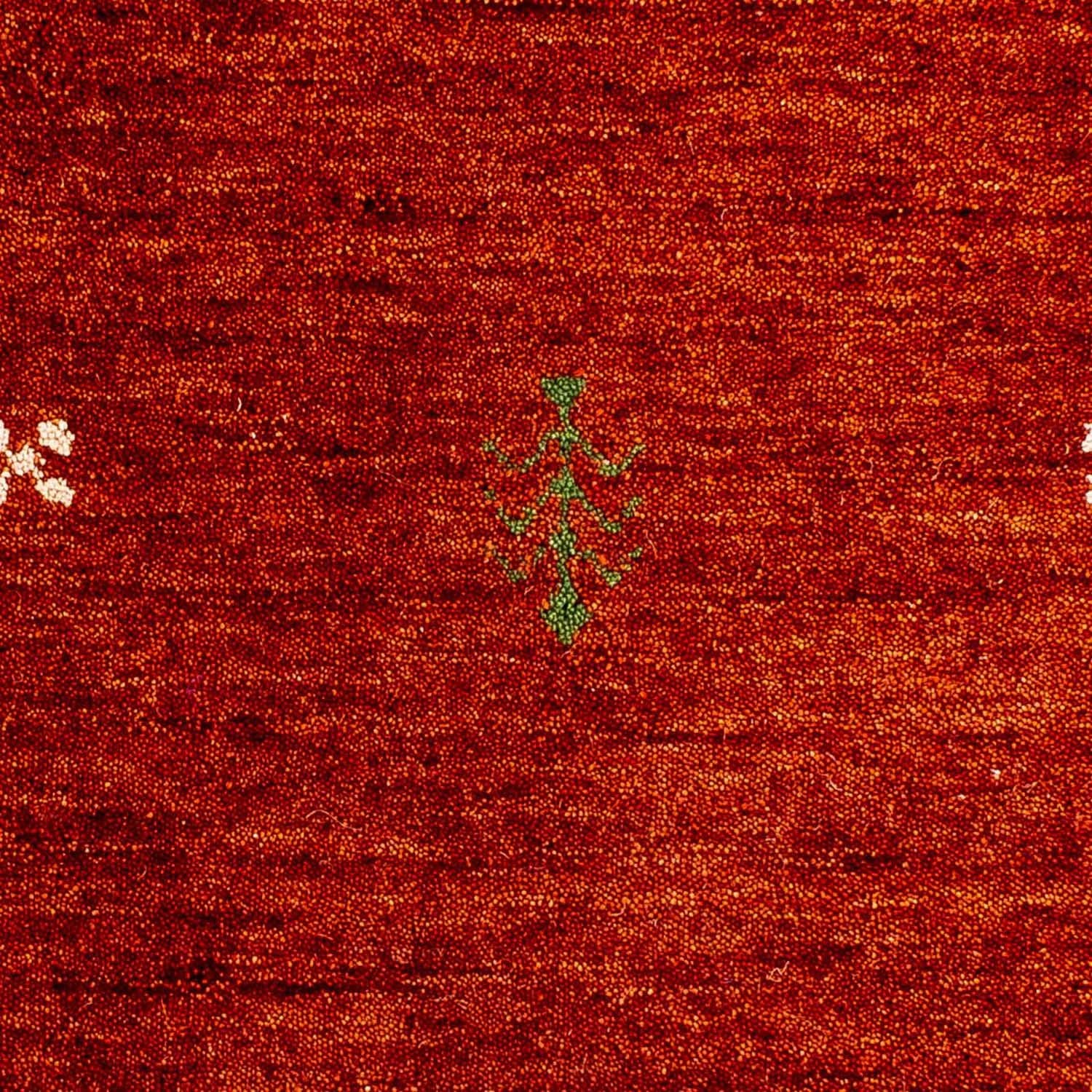 Gabbeh Teppich - Indus 90 x 60 cm - dunkelrot - Image 2