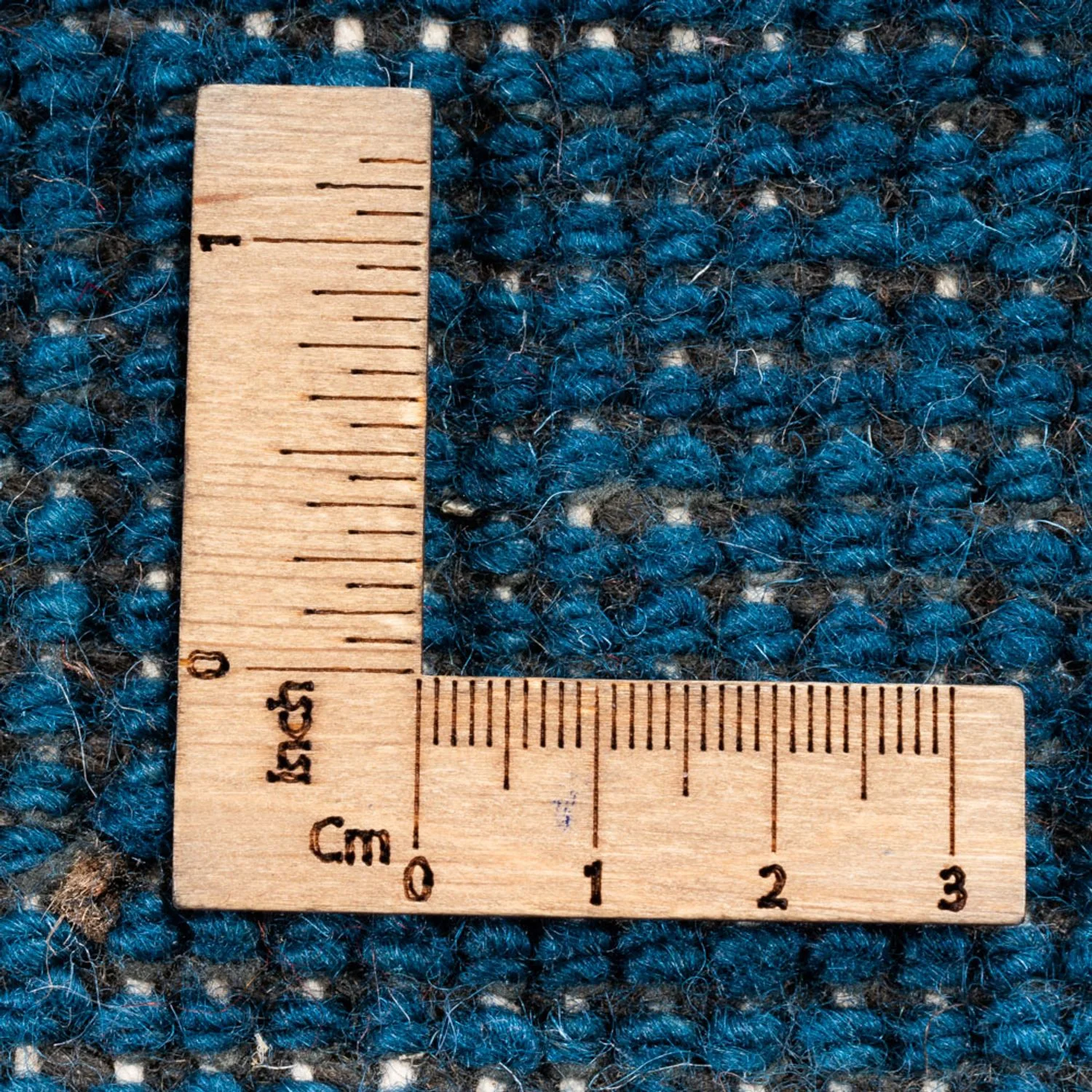 Gabbeh Teppich - Indus quadratisch  - 254 x 251 cm - blau - Image 7