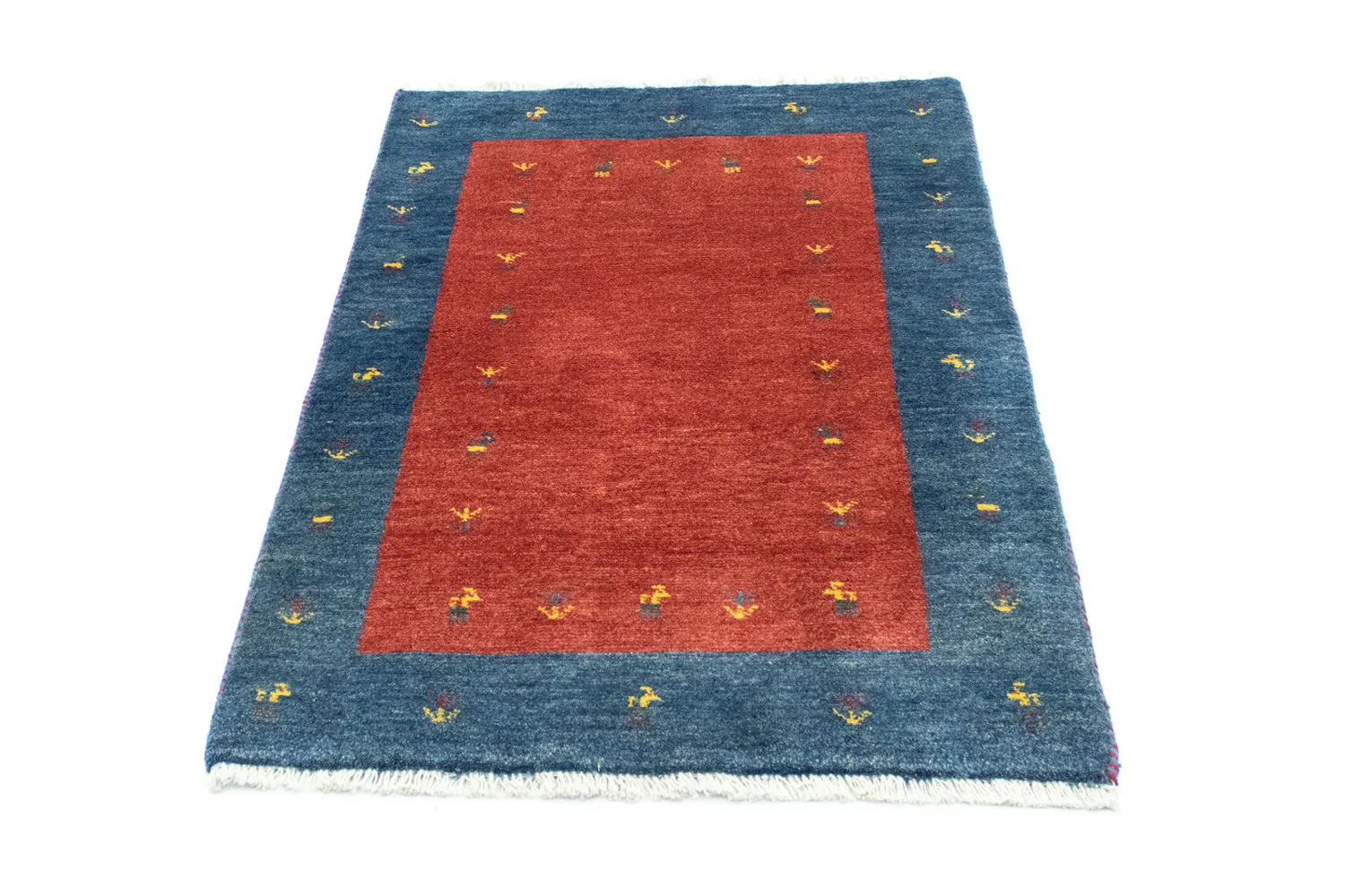 Gabbeh Teppich - Kaschkuli Perser 125 x 84 cm - rost - Image 4