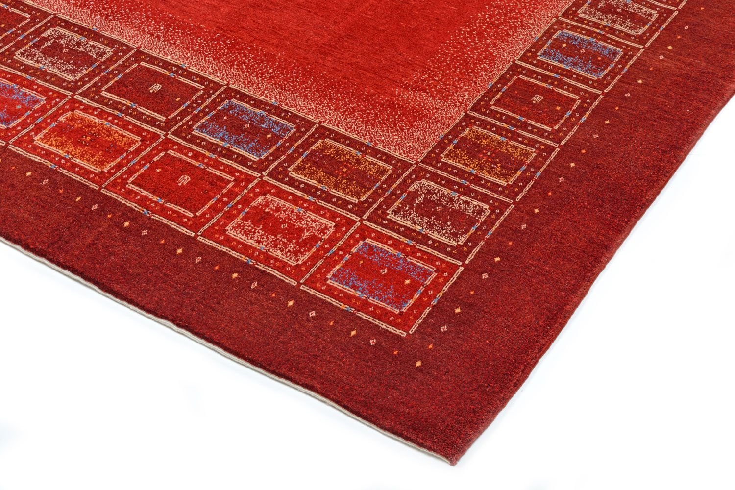 Gabbeh Teppich - Kaschkuli Perser 353 x 257 cm - rot - Image 2