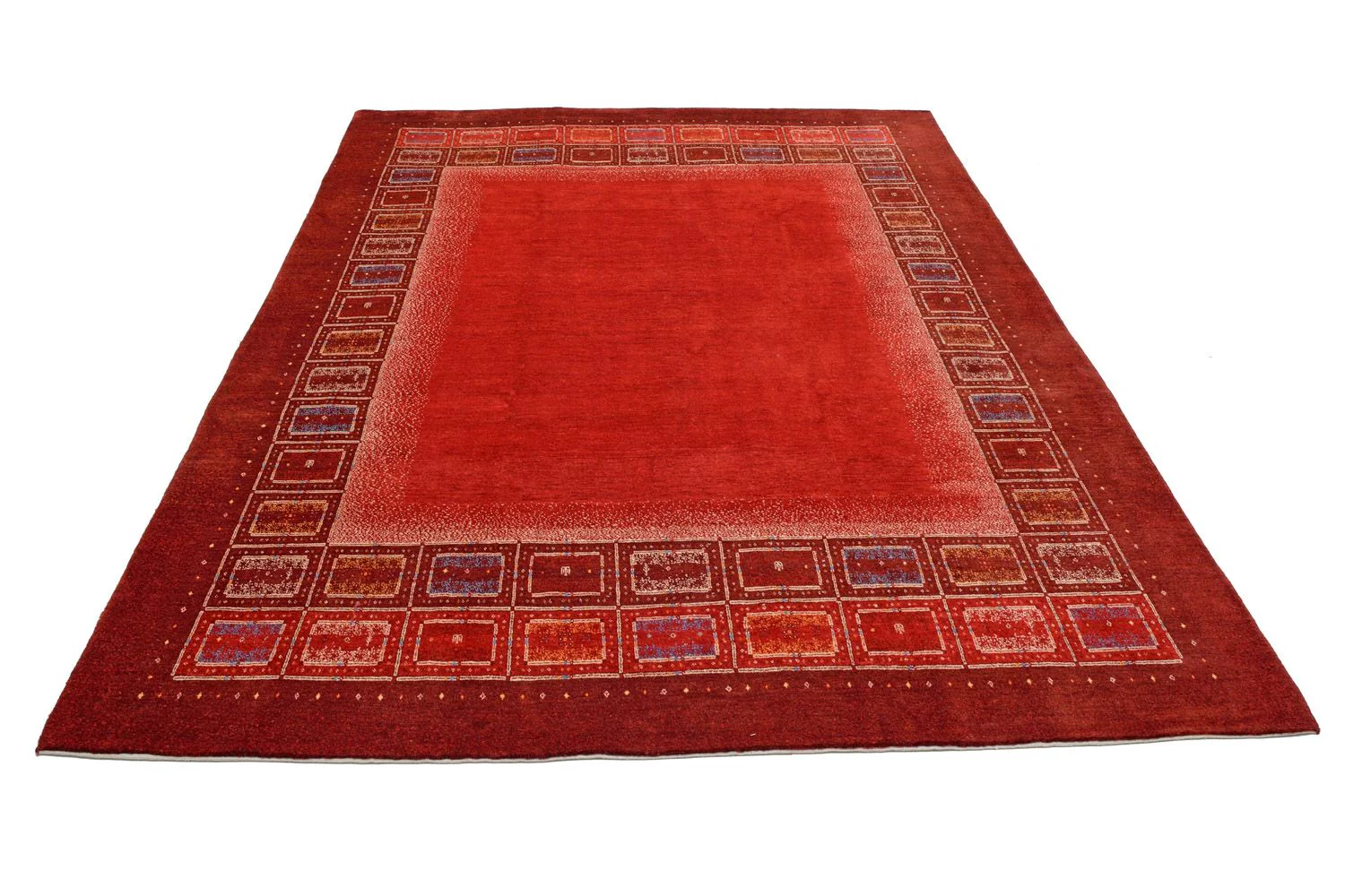 Gabbeh Teppich - Kaschkuli Perser 353 x 257 cm - rot - Image 3